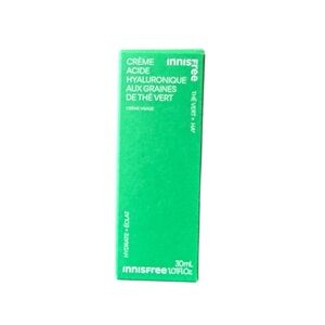Innisfree Green Tea Hyaluronic Acid Cream - Hydrating Face Moisturizer